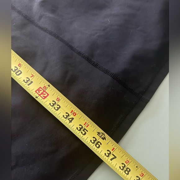 Athleta Black Halter Midi Dress Size M Sporty Tie Back Athleisure - Picture 10 of 11